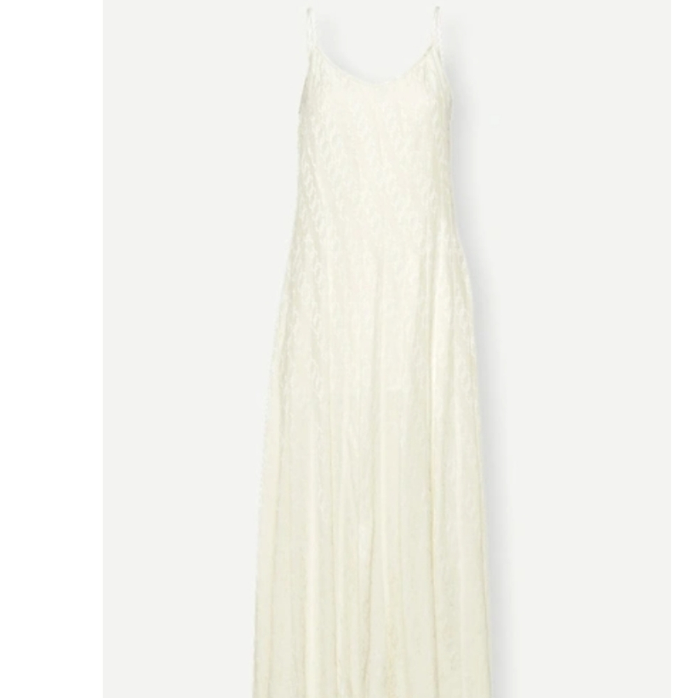Birgitte Herskind Slip Luna Dress in Vanilla Sun Size 32 - Picture 16 of 16